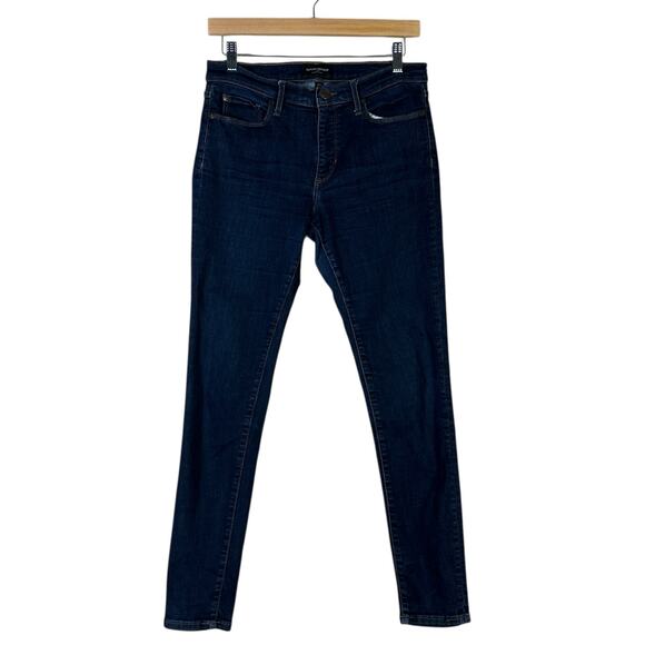 Banana Republic Sculpt Skinny Jeans Womens 4 Dark Wash Mid Rise Stretch Classic - Picture 1 of 7